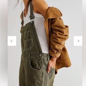 Free People We the Free Ziggy Overalls size medium